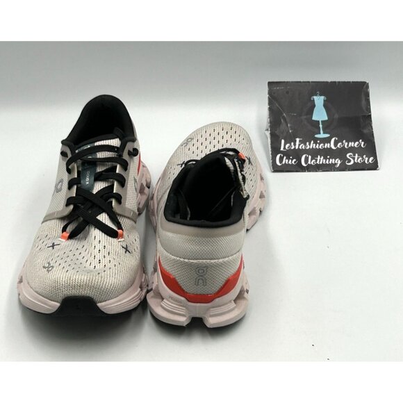 On Cloud Women's Gray/Coral X 4 Lightweight Athletic Running Shoes Sz  7.5 3021 - Picture 14 of 16